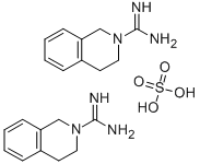 CAS 登录号：581-88-4， 异喹胍硫酸盐