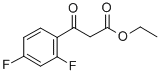 CAS 登录号：58101-23-8， 2,4-二氟苯甲酰乙酸乙酯