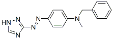 CAS 登录号：58104-38-4， N-甲基-N-[4-(1H-1,2,4-三唑-3-基偶氮)苯基]苄胺