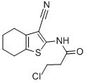 CAS#: 58125-41-0, 3-Chloro-N-(3-Cyano-4,5,6,7-Tetrahydro-1-Benzothien-2-Yl)Propanamide