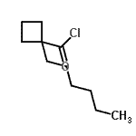 CAS#: 58148-20-2, 1-Hexylcyclobutanecarbonyl Chloride