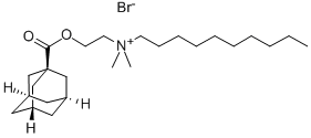 CAS 登录号：58158-77-3， N-{2-[(金刚烷-1-基羰基)氧基]乙基}-N,N-二甲基-1-癸铵溴化物