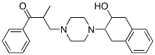 CAS 登录号：58170-82-4， N-(3-羟基-1,2,3,4-四氢-2-萘基)-N-(3-氧代-3-苯基-2-甲基丙基)哌嗪