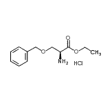 CAS#: 58178-57-7, Ethyl O-Benzyl-L-Serinate Hydrochloride (1:1)