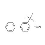 CAS 登录号：582293-43-4， 3-(三氟甲基)-4-联苯甲腈