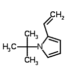 CAS 登录号：582320-87-4， 1-(2-甲基-2-丙基)-2-乙烯基-1H-吡咯