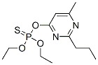 CAS 登录号：5826-91-5， 硫代磷酸 O,O-二乙基 O-(2-丙基-6-甲基嘧啶-4-基)酯