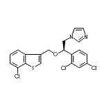 CAS#: 583057-48-1, 1-[(2R)-2-[(7-Chloro-1-Benzothiophen-3-Yl)Methoxy]-2-(2,4-Dichlorophenyl)Ethyl]-1H-Imidazole