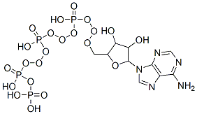 CAS#: 58337-43-2, [[[[5-(6-Aminopurin-9-Yl)-3,4-Dihydroxy-Oxolan-2-Yl]Methoxy-Hydroxy-Phosphoryl]Oxy-Hydroxy-Phosphoryl]Oxy-Hydroxy-Phosphoryl]Oxyphosphonic Acid