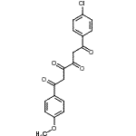 CAS#: 58368-97-1, 1-(4-Chlorophenyl)-6-(4-Methoxyphenyl)-1,3,4,6-Hexanetetrone