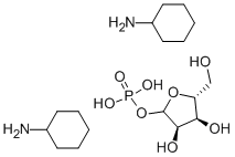 CAS 登录号：58459-37-3， D-核糖 1-磷酸酯二环己基铵盐