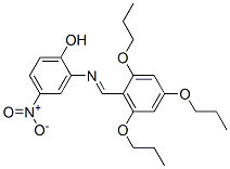 CAS#: 58470-12-5, 4-Nitro-2-[[(2,4,6-Tripropoxyphenyl)Methylene]Amino]Phenol
