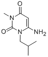 CAS 登录号：58481-39-3， 1-甲基-3-异丁基-4-氨基尿嘧啶
