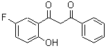 CAS 登录号：58483-26-4， 1-(5-氟-2-羟基苯基)-3-苯基-1,3-丙烷二酮