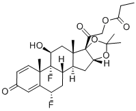 CAS#: 58497-00-0, 6alpha,9-Difluoro-11beta-Hydroxy-16alpha,17-[Isopropylidenebis(Oxy)]Pregna-1,4-Diene-3,20-Dione 21-Propionate