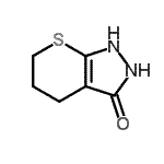 CAS#: 58509-71-0, 1,4,5,6-Tetrahydrothiopyrano[2,3-c]Pyrazol-3(2H)-One