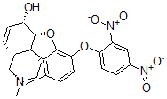 CAS#: 58534-70-6, 7,8-Didehydro-3-(2,4-Dinitrophenoxy)-4,5alpha-Epoxy-17-Methylmorphinan-6alpha-Ol