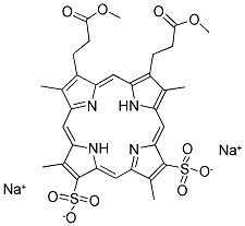 CAS 登录号：58537-78-3， 次卟啉 Ix 2,4-二磺酸二甲酯二钠盐