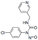 CAS 登录号：58550-49-5， 1-(4-氯苯基)-1-亚硝基-3-(吡啶-3-基甲基)脲
