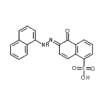 CAS#: 5858-53-7, (6E)-6-(1-Naphthylhydrazono)-5-Oxo-5,6-Dihydro-1-Naphthalenesulfonic Acid