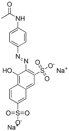 CAS#: 5858-61-7, Disodium 3-[[4-(Acetylamino)Phenyl]Azo]-4-Hydroxynaphthalene-2,7-Disulphonate