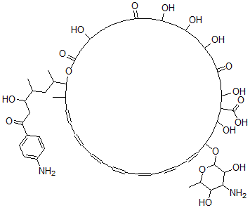 CAS 登录号：58591-23-4， 3-去氧代-3-羟基克念菌素 D