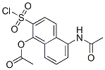 CAS#: 58596-09-1, 5-(Acetylamino)-1-(Acetyloxy)Naphthalene-2-Sulphonyl Chloride