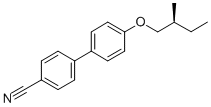 CAS 登录号：58600-86-5， (S)-(+)-4'-(2-甲基丁氧基)-4-联苯甲腈