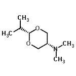 CAS 登录号：58620-03-4， 顺式-2-异丙基-N,N-二甲基-1,3-二恶烷-5-胺