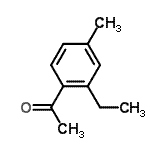 CAS 登录号：58632-87-4， 1-(2-乙基-4-甲基-苯基)乙酮