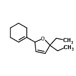 CAS#: 586346-14-7, 5-(1-Cyclohexen-1-Yl)-2,2-Diethyl-2,5-Dihydrofuran