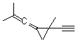 CAS#: 58668-76-1, 1-Ethynyl-1-Methyl-2-(2-Methyl-1-Propen-1-Ylidene)Cyclopropane