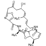 CAS#: 58678-44-7, (4R,7R,8R,9Z,14E,16E,18S)-18-Hydroxy-7-Isopropyl-4,8,16-Trimethyl-6,23-Dioxa-3,12,25-Triazabicyclo[20.2.1]Pentacosa-1(24),9,14,16,22(25)-Pentaene-2,5,11,20-Tetrone