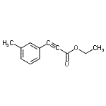 CAS#: 58686-70-7, Ethyl 3-(3-Methylphenyl)-2-Propynoate