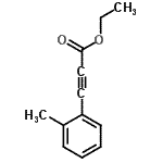 CAS 登录号：58686-71-8， 乙基3-(2-甲基苯基)-2-丙炔酸酯