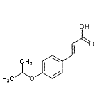 CAS#: 586960-22-7, (2E)-3-(4-Isopropoxyphenyl)Acrylic Acid