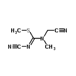 CAS#: 586965-23-3, Methyl N'-Cyano-N-(Cyanomethyl)-N-Methylcarbamimidothioate