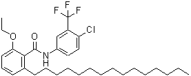CAS#: 586976-24-1, N-[4-Chloro-3-(Trifluoromethyl)Phenyl]-2-Ethoxy-6-Pentadecylbenzamide