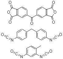CAS#: 58698-66-1, 5,5'-Carbonylbis-1,3-Isobenzofurandione polymer with 2,4-diisocyanato-1-methylbenzene and 1,1'-methylenebis(4-isocyanatobenzene)