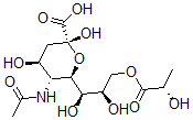 CAS#: 58718-38-0, N-Acetyl-9-O-Lactylneuraminic Acid