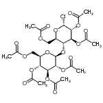 CAS#: 58720-13-1, 2,3,6-Tri-O-Acetyl-4-O-(2,3,4,6-Tetra-O-Acetyl-beta-D-Glucopyranosyl)-alpha-D-Glucopyranosyl Chloride