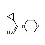 CAS#: 58774-12-2, 4-(1-Cyclopropylvinyl)Morpholine