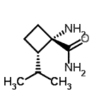 CAS#: 587829-75-2, (1S,2S)-1-Amino-2-Isopropylcyclobutanecarboxamide