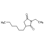 CAS#: 588672-36-0, 1-Ethyl-3-Hexyl-2,5-Pyrrolidinedione
