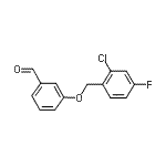 CAS#: 588681-49-6, 3-[(2-Chloro-4-Fluorobenzyl)Oxy]Benzaldehyde