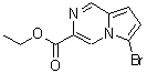 CAS#: 588720-62-1, Ethyl 6-Bromopyrrolo[1,2-a]Pyrazine-3-Carboxylate