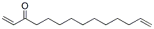 CAS 登录号：58879-40-6， 1,13-十四碳二烯-3-酮