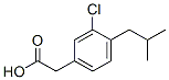CAS 登录号：58880-42-5， 3-氯-4-异丁基苯基乙酸