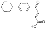 CAS 登录号：58897-74-8， 3-(4-环己基苯甲酰基)丙烯酸