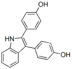 CAS#: 5890-93-7, 4,4'-[1H-Indole-2,3-Diyl]Bis(Phenol)